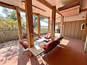 Outdoor dining - Porpoise Pass - Ground Floor Guest Suite (Foley)