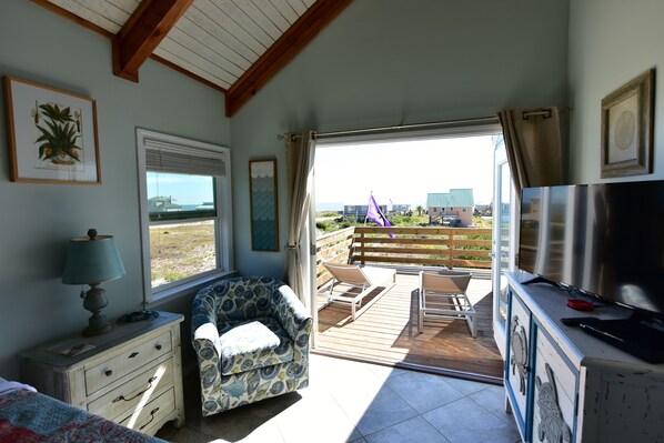 Maison, plusieurs lits, balcon, vue océan (Seagrass Cottage)