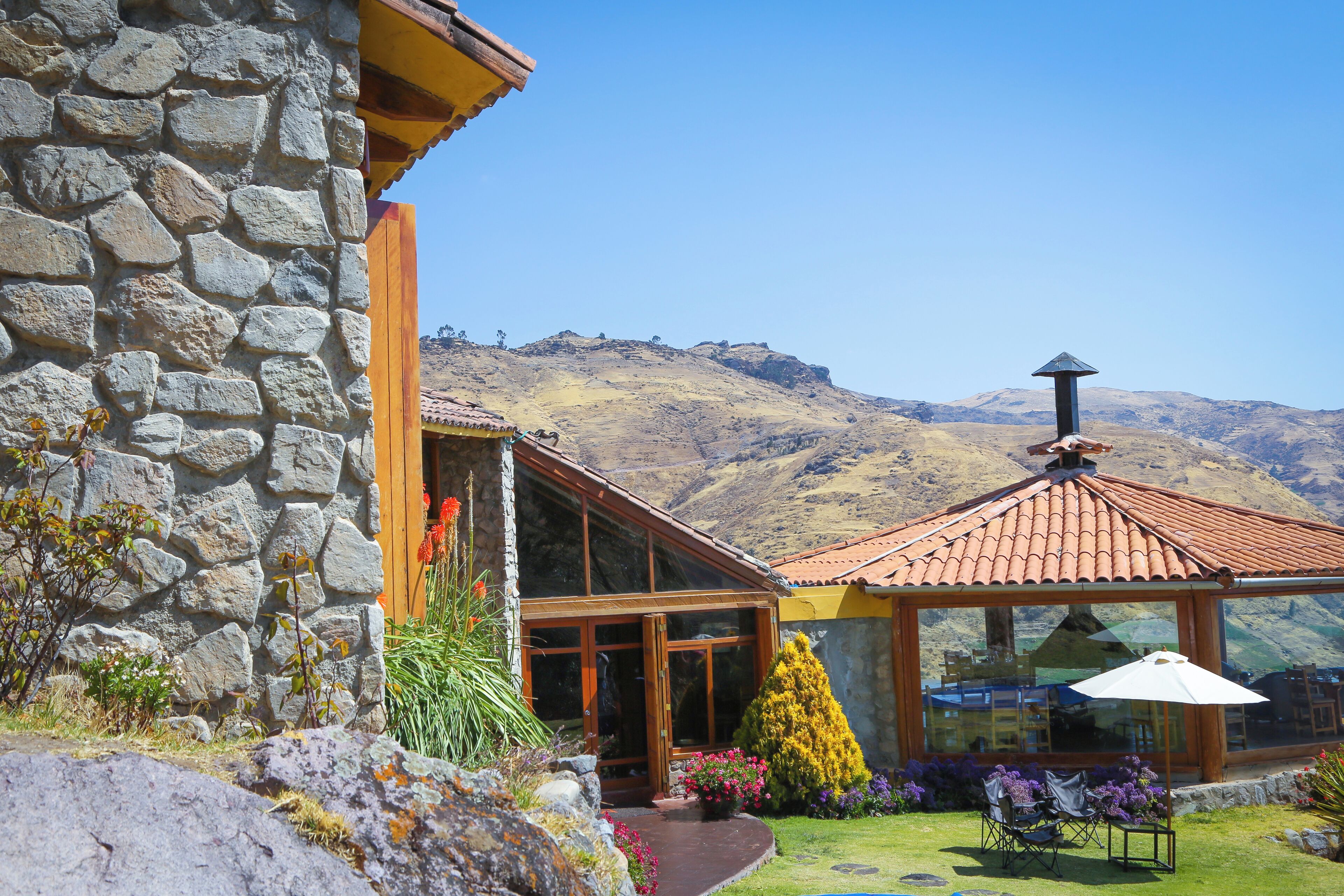 Fassade der Unterkunft