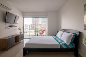1 bedroom, iron/ironing board, WiFi, bed sheets - Infinitum - Spectacular 7th floor 1 BR Condo (Cartagena)