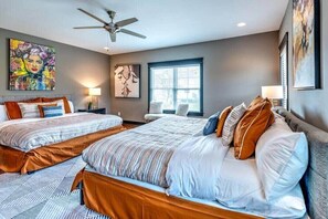 4 chambres, fer et planche à repasser, Wi-Fi