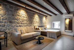 Suíte luxo | 1 quarto, roupas de cama premium