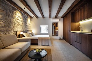 Suite – deluxe | 1 soverom, sengetøy av topp kvalitet og memory foam-senger