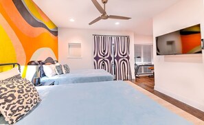4 habitaciones, wifi y ropa de cama