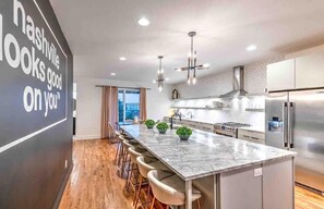 Fridge, microwave, oven, stovetop - Two Luxury homes Sleep 20 with skyline views! (Nashville)