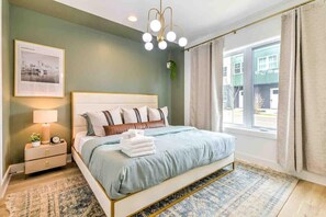 4 chambres, fer et planche Ă repasser, Wi-Fi, draps fournis