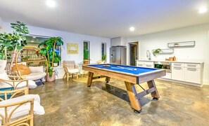 Games room - Large Music City Lux Home w/ Pool, Sauna, Hot Tub! (Nashville)