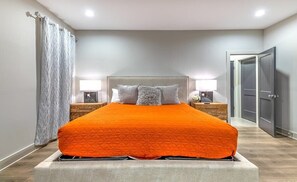 4 slaapkamers, een strijkplank/strijkijzer, wifi, beddengoed