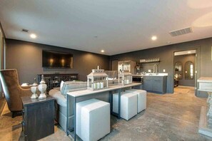 TV, offices - Two New Luxury Homes! Hot Tub + Game Room! (Nashville)