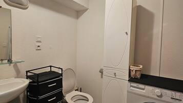 Douche, papier toilette