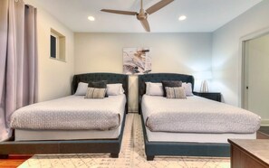 4 habitaciones, tabla de planchar con plancha y wifi 
