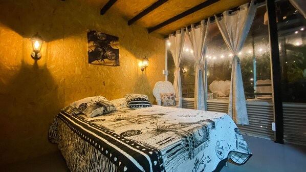 Family Cabin, Mountain View | Bed sheets - YARUMOS ECO EXPERIENCE (Manizales)