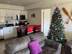 تلفزيون، مدفأة، مكتب