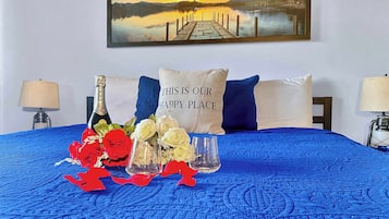 2 bedrooms, iron/ironing board, travel crib, WiFi