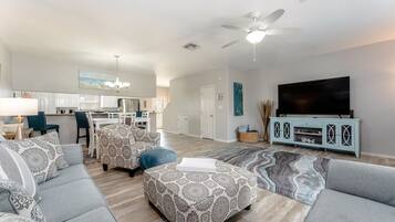 Televisión y reproductor de DVD