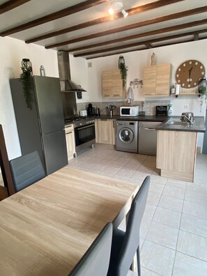 Microwave, oven, dishwasher