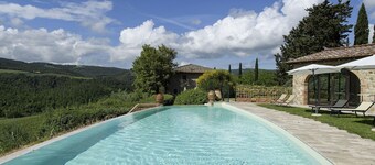 Villa Montecarulli in San Gimignano private pool