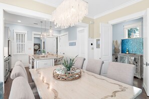Dining - Luxe 5BR WaterColor | 4 King Suites + Private Bunk Room | Golf Cart + Beach Club (Santa Rosa Beach)