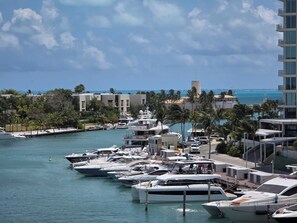 Vue depuis l’hébergement