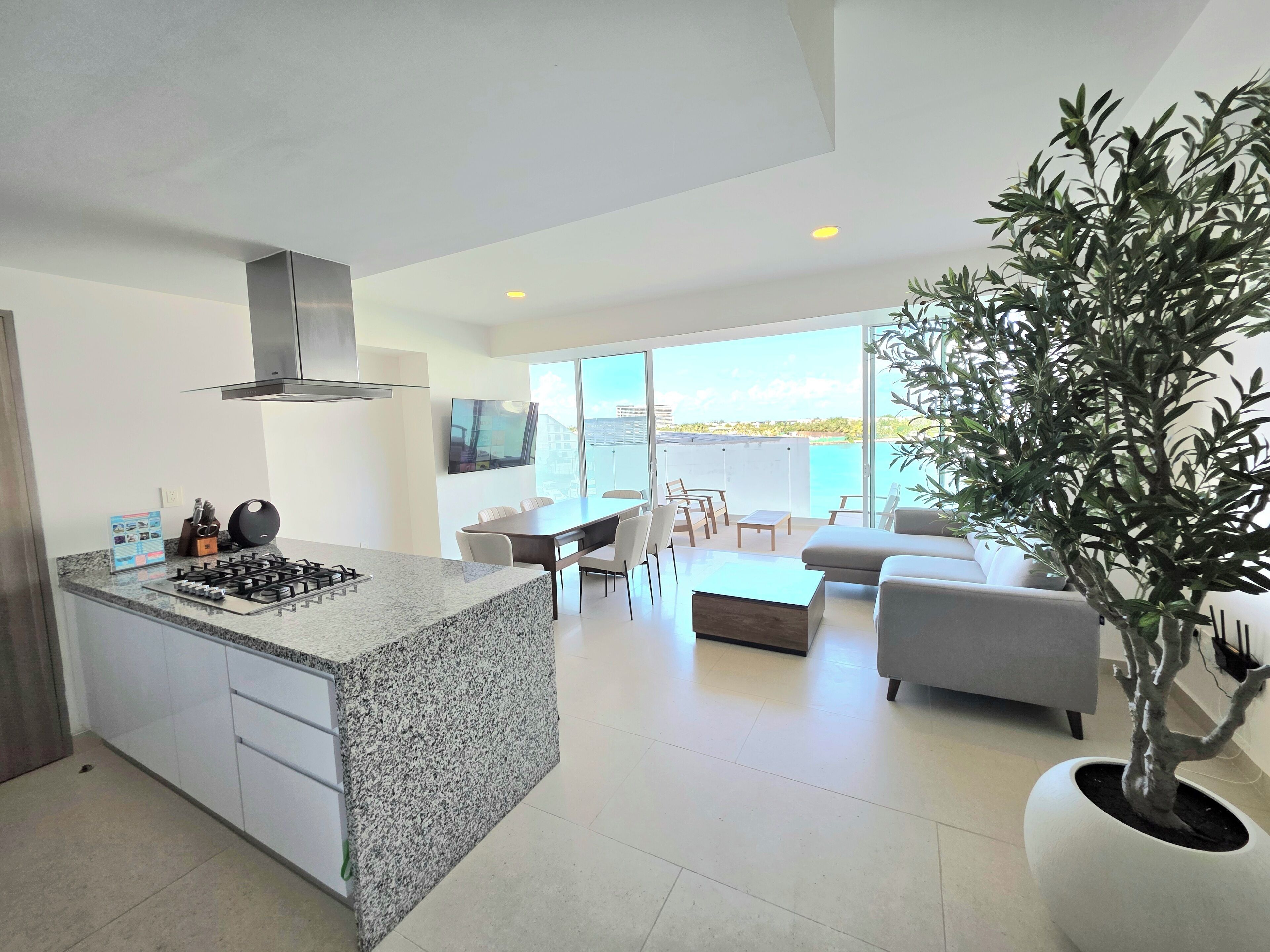 Façade de l’hébergement