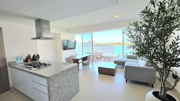 Voorkant van accommodatie