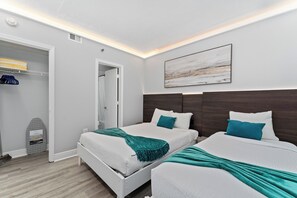 2 makuuhuonetta, silitysrauta/-lauta, Wi-Fi, vuodevaatteet