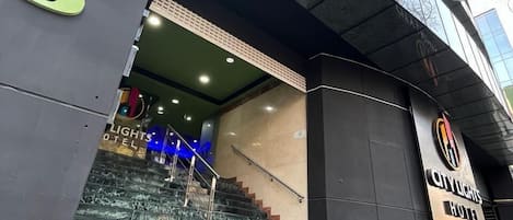 Facciata della struttura