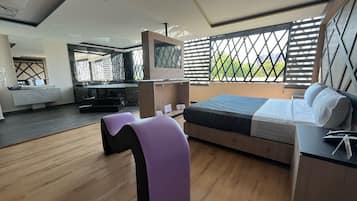 1 habitación, decoración personalizada y muebles diferentes
