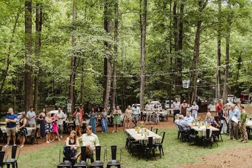 Discover the ultimate wedding experience at Cherryfield Luxury Camping.