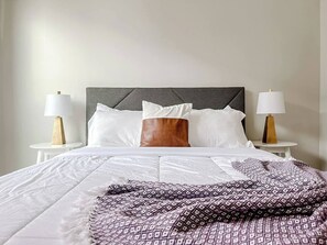 Desk, iron/ironing board, free WiFi, bed sheets