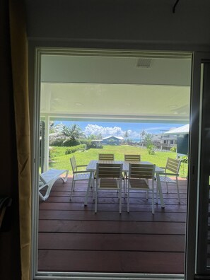 Bungalow, Gartenblick | Terrasse/Patio