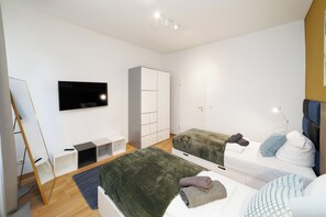 3 sovrum, strykjärn/strykbräda, resesäng och wi-fi