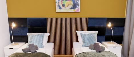 3 bedrooms, iron/ironing board, travel crib, WiFi