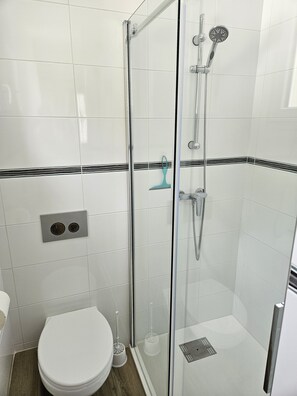 Secador de pelo, jabón, champú y papel higiénico
