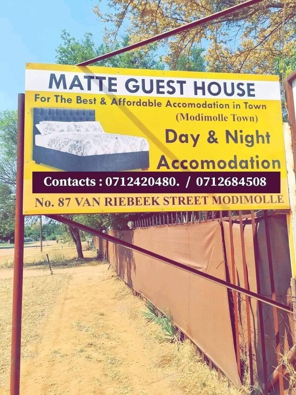 Exterior - Matte Guest House in Modimolle Town (Modimolle)