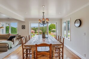 Dining - Serene Sonoma Estate - Luxury Farmhouse | Pool (sonoma)