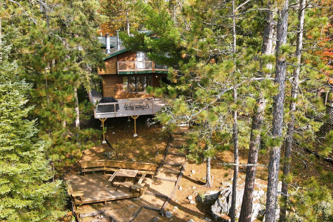 Half Boathouse On Lake Vermilion