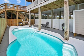 Beheizter Pool