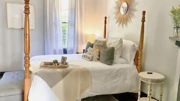 2 bedrooms, iron/ironing board, travel crib, WiFi