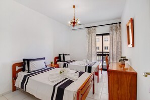 1 間睡房、熨斗/熨衫板、免費 Wi-Fi、床單