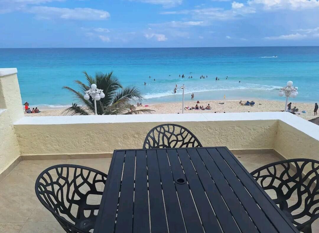 行政開放式套房, 海灘景 | 露台/庭院