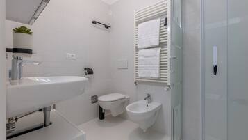 Shower, hair dryer, bidet