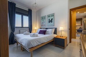 2 habitaciones, tabla de planchar con plancha y wifi 