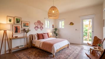 Suite Grand, terraza, vistas al mar | Colchones con acolchado adicional