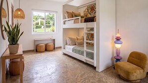Family Suite, 2 Bedrooms, Terrace, Ocean View | Pillowtop beds, laptop workspace, soundproofing, WiFi (free) - La Optimista Boutique Hotel & Concierge (Todos Santos)