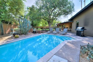 Una piscina climatizada