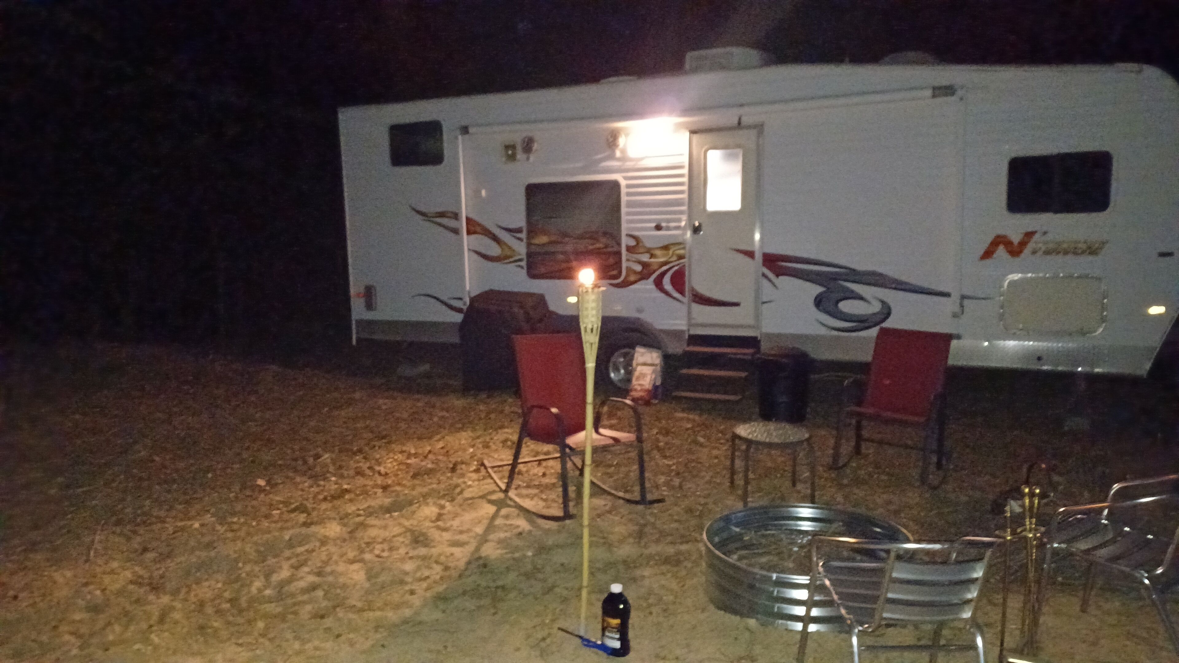 A great spot to relax under nice shade trees and plenty of room for activities.