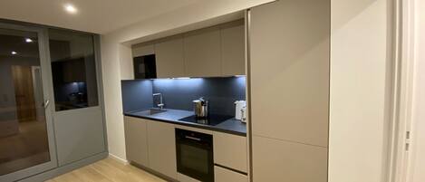 Microwave, oven, dishwasher, toaster