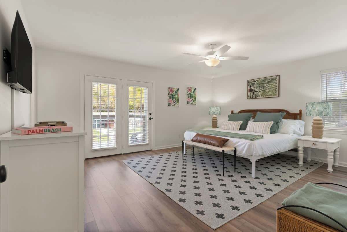 3 bedrooms, iron/ironing board, free WiFi, bed sheets