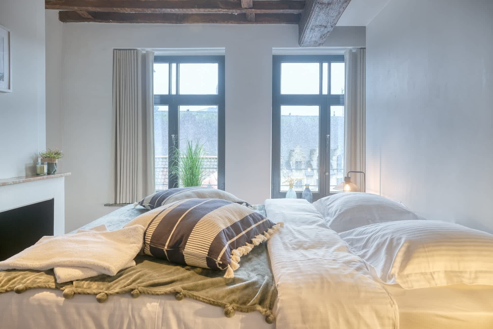 2 bedrooms, iron/ironing board, travel crib, WiFi